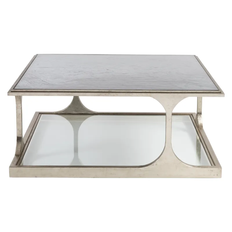 Signature Designs Bond Street Champagne Square Cocktail Table