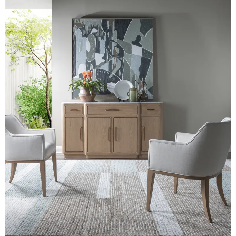 Simpatico Buffet W/ Marble Top