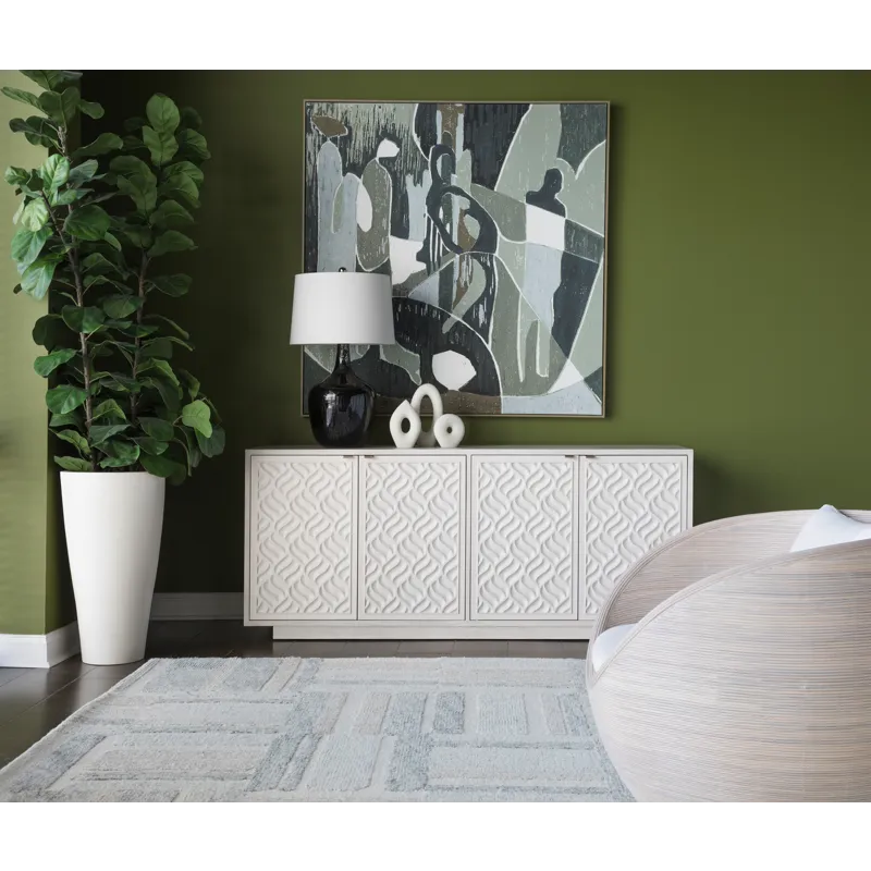 Solimar Rattan Swivel Chair