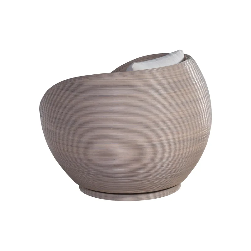 Solimar Rattan Swivel Chair