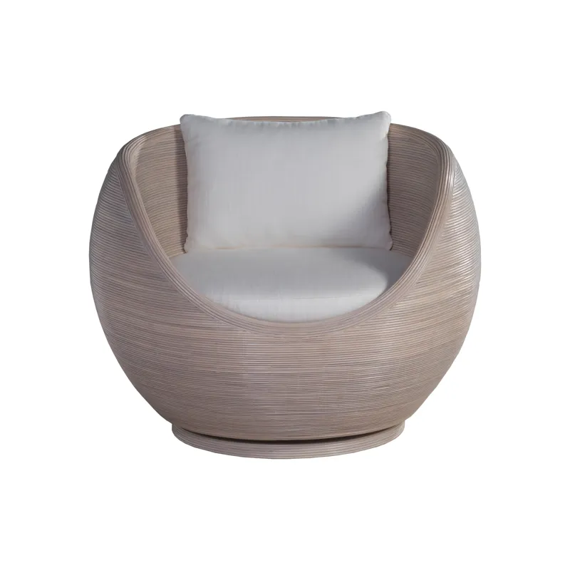 Solimar Rattan Swivel Chair