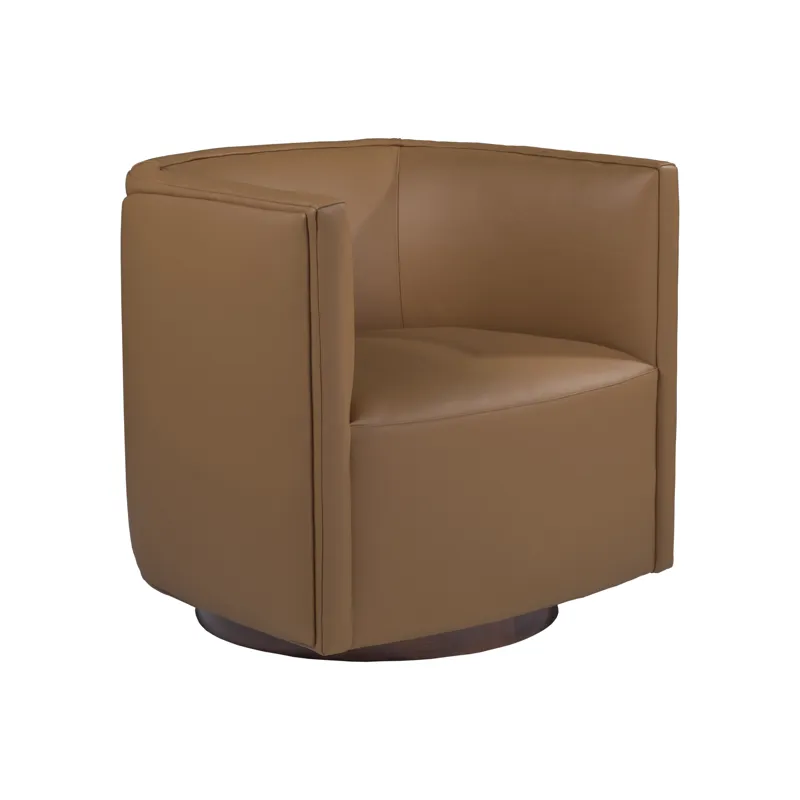 Artistica Upholstery Ingrid Leather Swivel Chair