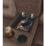 Carrarse Power Reclining Loveseat with Console