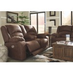 Carrarse Power Reclining Loveseat with Console