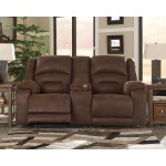 Carrarse Power Reclining Loveseat with Console