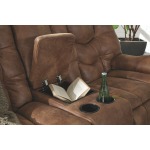 Darshmore Power Glider Reclining Loveseat with Console