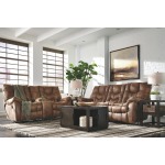 Darshmore Power Glider Reclining Loveseat with Console