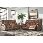Darshmore Power Glider Reclining Loveseat with Console