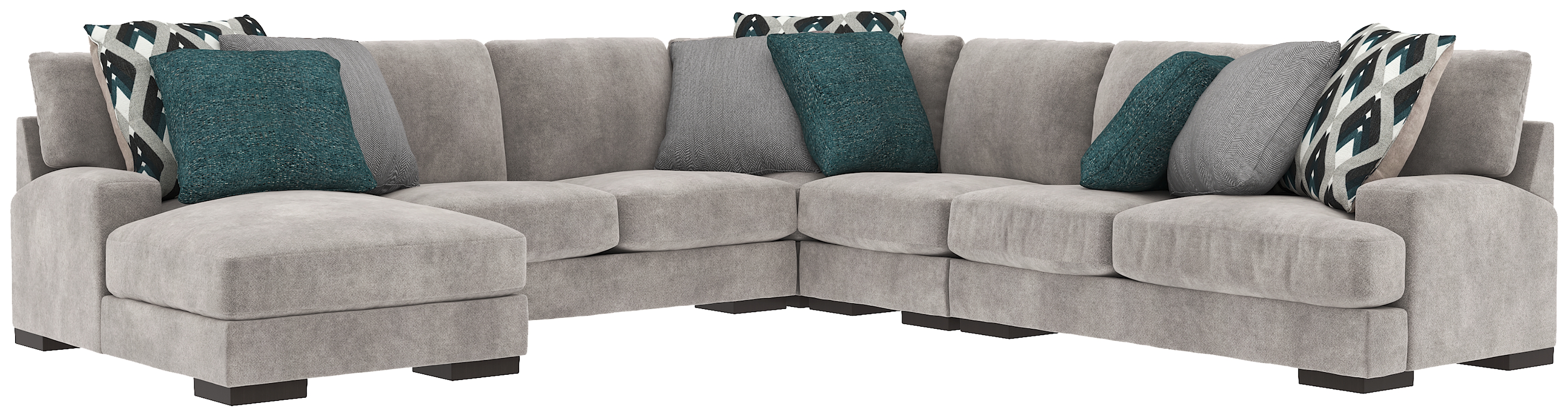 Bardarson 5Piece Sectional with Chaise by Ashley Furniture