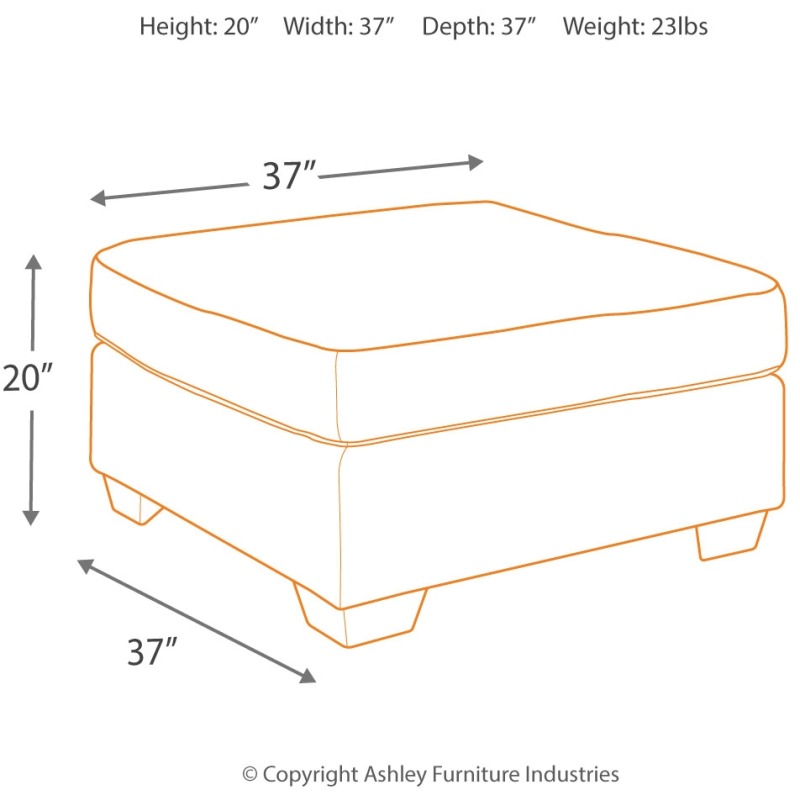 Larusi Oversized Ottoman