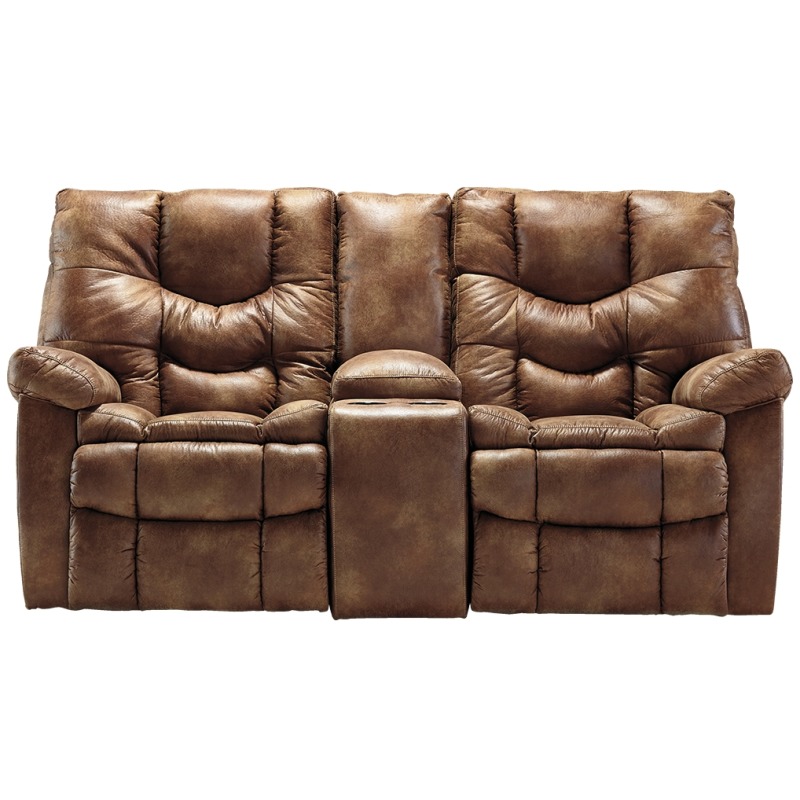 Darshmore Power Glider Reclining Loveseat with Console