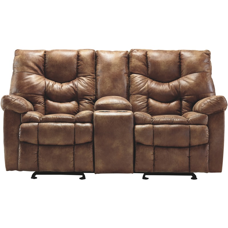 Darshmore Power Glider Reclining Loveseat with Console