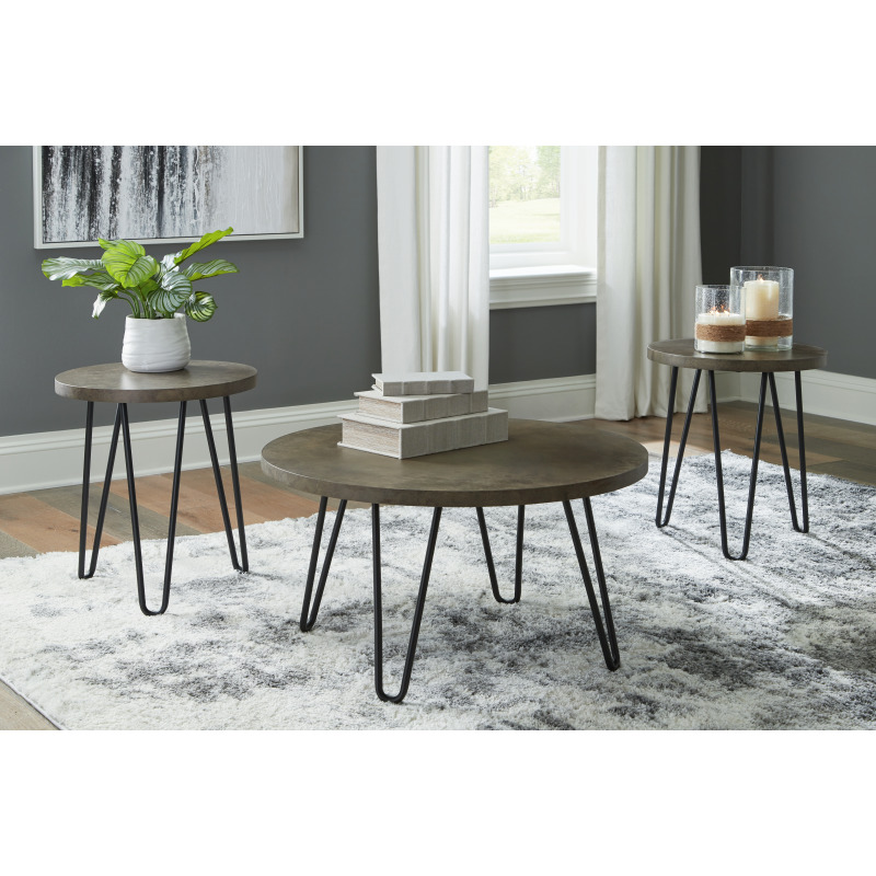 Hadasky Table (Set of 3) T14413 by Ashley Furniture at Wright