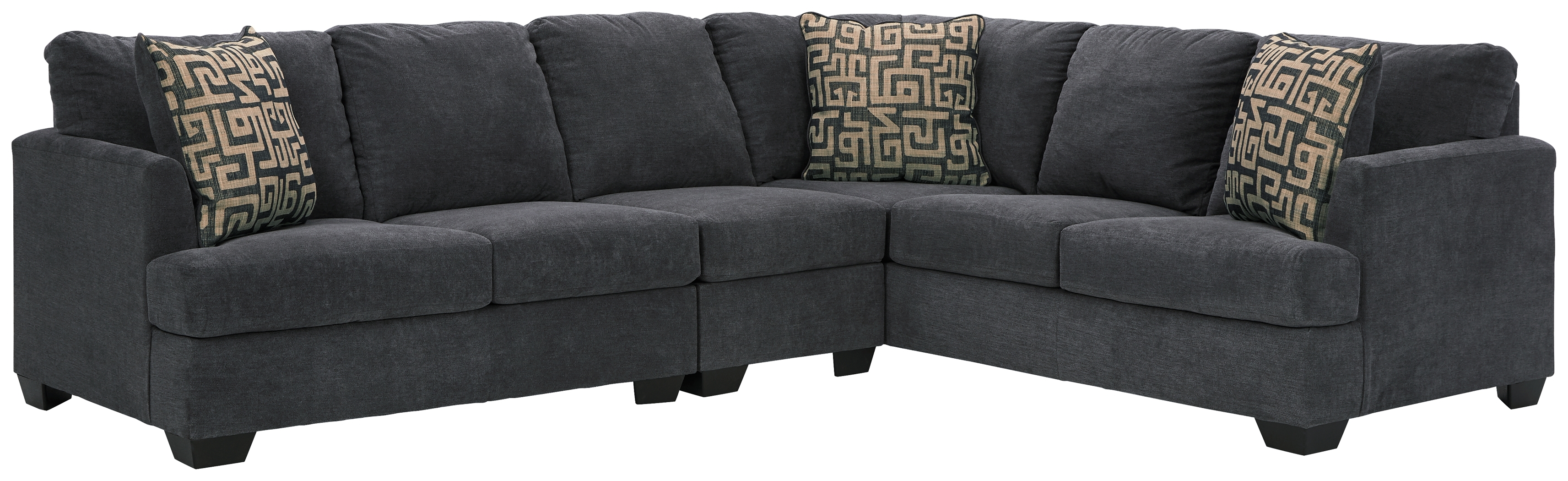 Ambrielle 3Piece Sectional & Ottoman 11902S4+08 at Ashley HomeStore