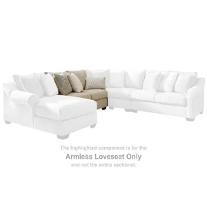 Carnaby Armless Loveseat