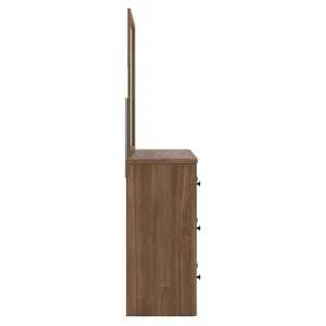 Linden Row Queen Post Panel Bed, Dresser and Mirror