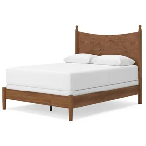Linden Row Queen Post Panel Bed, Dresser and Mirror