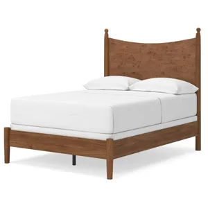 Linden Row Full Post Panel Bed, Dresser and Mirror