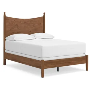 Linden Row Full Post Panel Bed, Dresser and Mirror