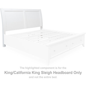 Trulani King/California King Sleigh Headboard