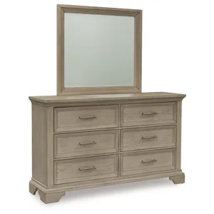 Vallardia Dresser and Mirror