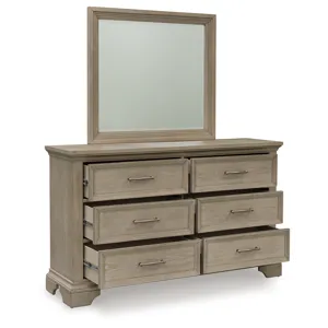 Vallardia Dresser and Mirror