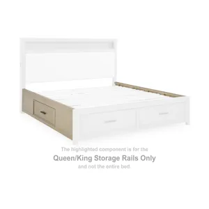 Calmoro Queen/King Storage Rails
