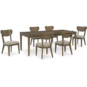 Roanhowe 7 PC Dining Set