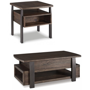 Vailbry 2 PC Occasional Table Set