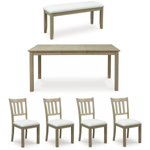 Calmoro 6 PC Dining Set
