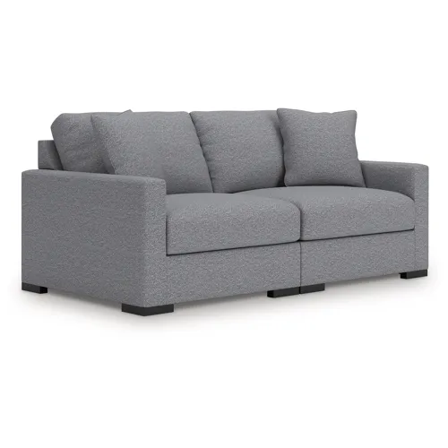 Omaha by Ashley 2-Piece Sectional Loveseat