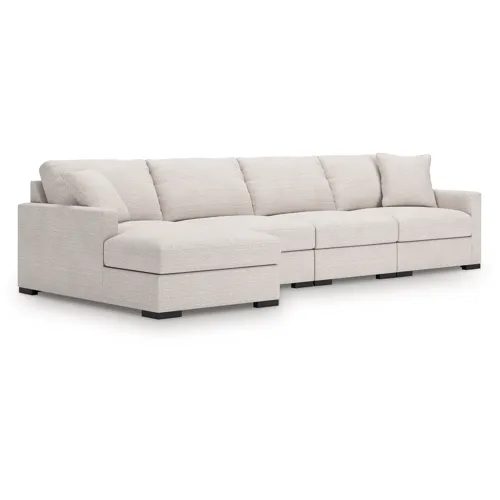 Omaha by Ashley 4-Piece Sectional with Chaise
