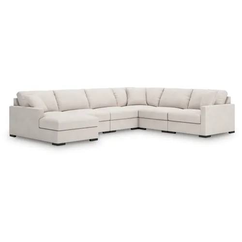 Omaha by Ashley 6-Piece Sectional with Chaise