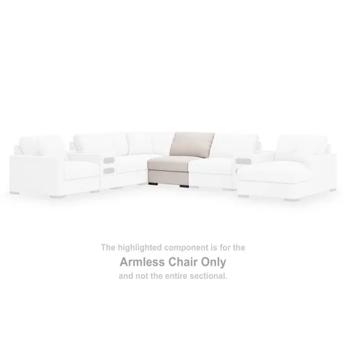 Omaha by Ashley Armless Chair