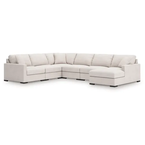 Omaha by Ashley 6-Piece Sectional with Chaise