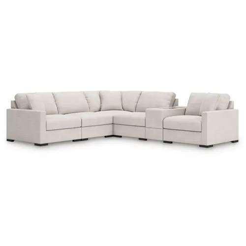 Omaha by Ashley 6-Piece Sectional with Storage Console
