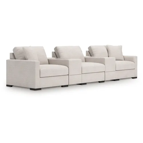 Omaha by Ashley 5-Piece Sectional with Storage Consoles