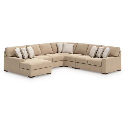 Larce 5-Piece Sectional with Chaise