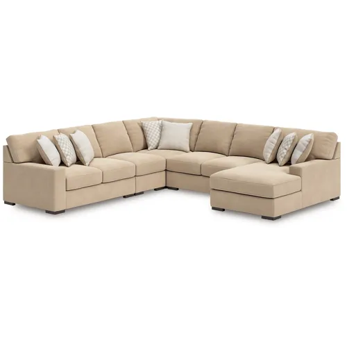 Larce 5-Piece Sectional with Chaise