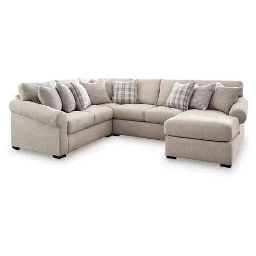 Bridgemont 4-Piece Sectional with Chaise