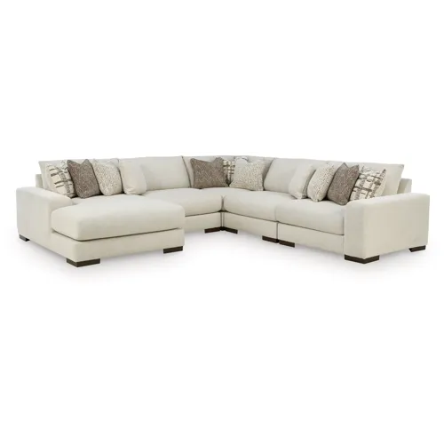 Barrelton 5-Piece Sectional with Chaise
