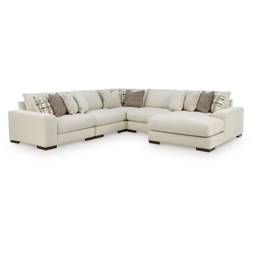 Barrelton 5-Piece Sectional with Chaise