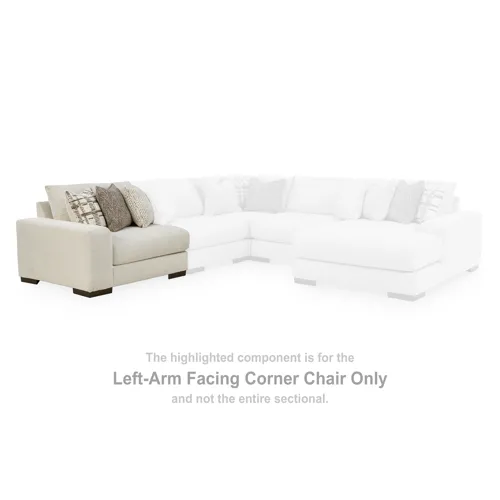 Barrelton Left-Arm Facing Corner Chair