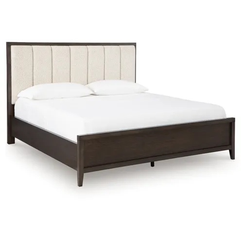 Westonfort California King Upholstered Panel Bed