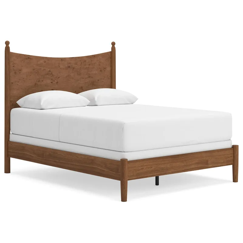 Linden Row Queen Post Panel Bed, Dresser and Mirror