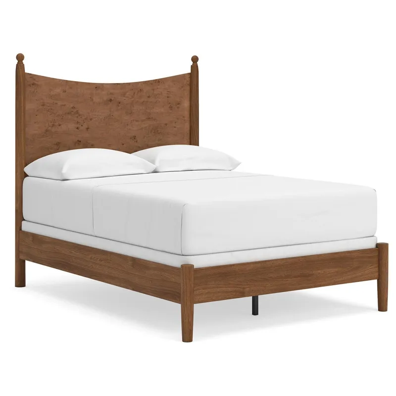 Linden Row Full Post Panel Bed, Dresser and Mirror