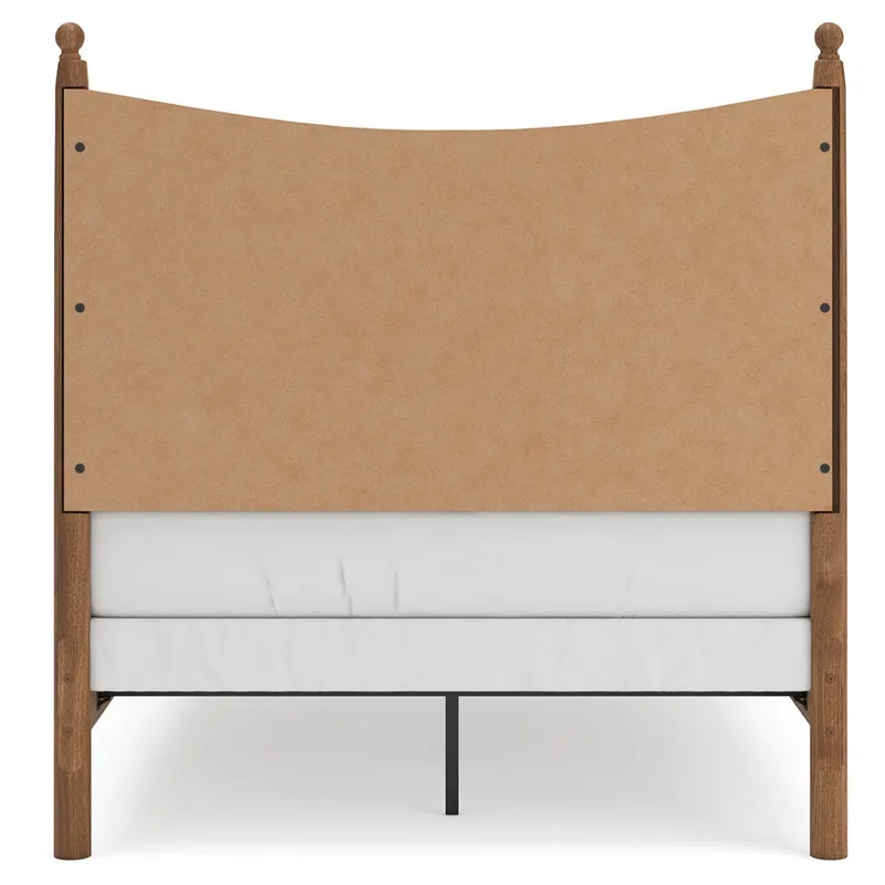 Linden Row Full Post Panel Bed, Dresser and Mirror