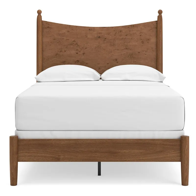 Linden Row Full Post Panel Bed, Dresser and Mirror