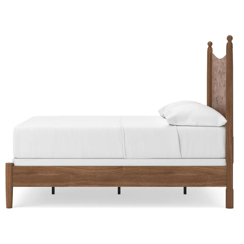 Linden Row Full Post Panel Bed, Dresser and Mirror