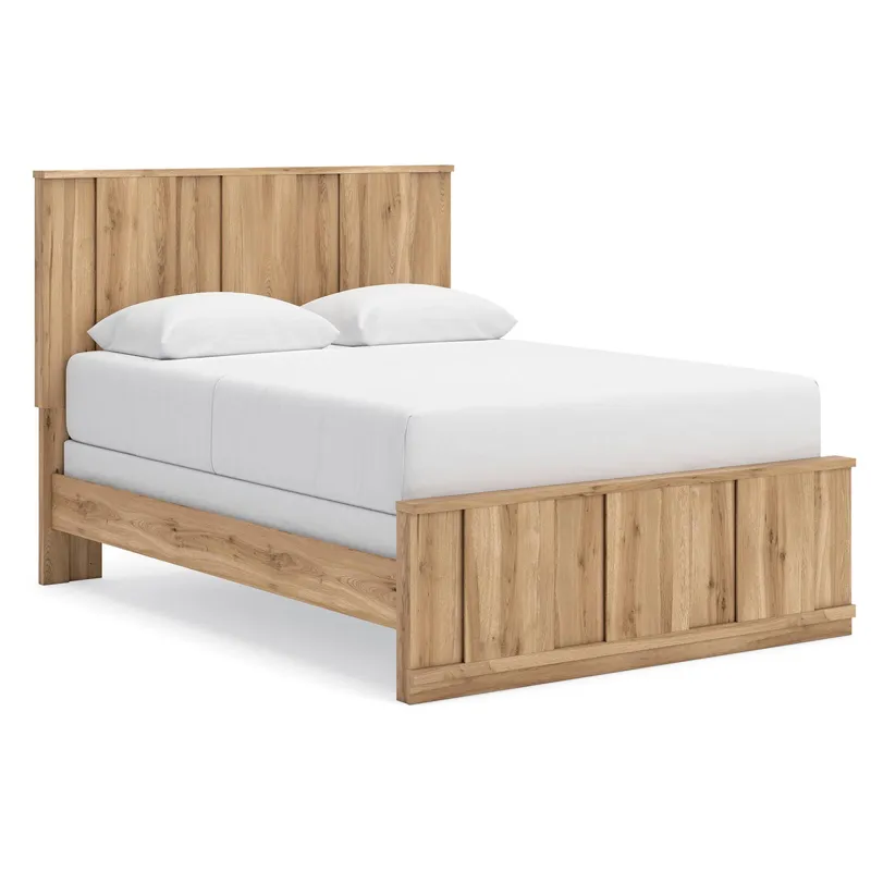 Rowden Queen Panel Bed, Dresser and Mirror